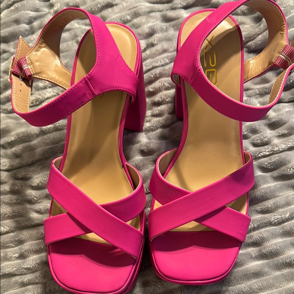 X2 Pink Elegant Heels